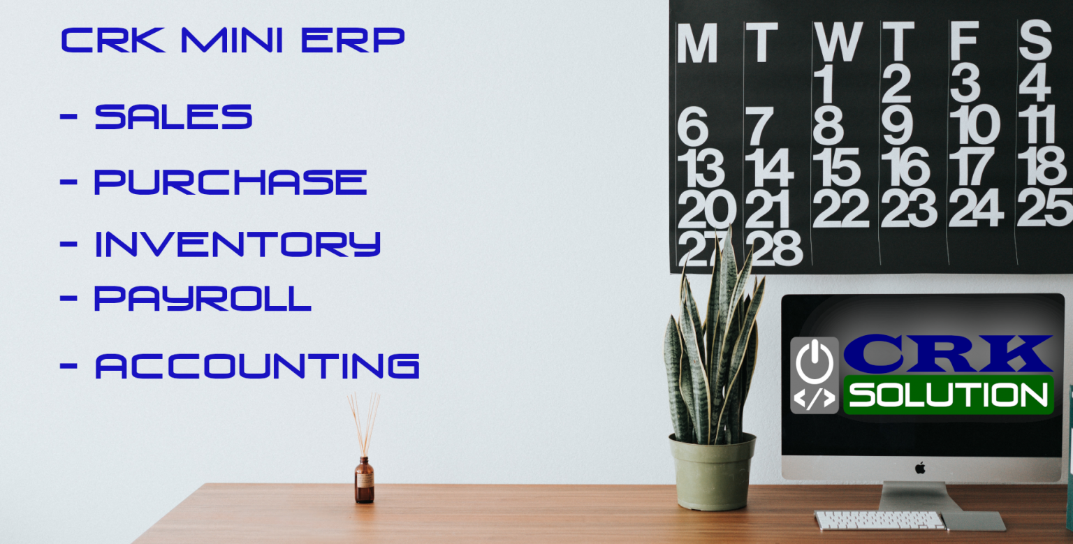 Mini erp software crk solution